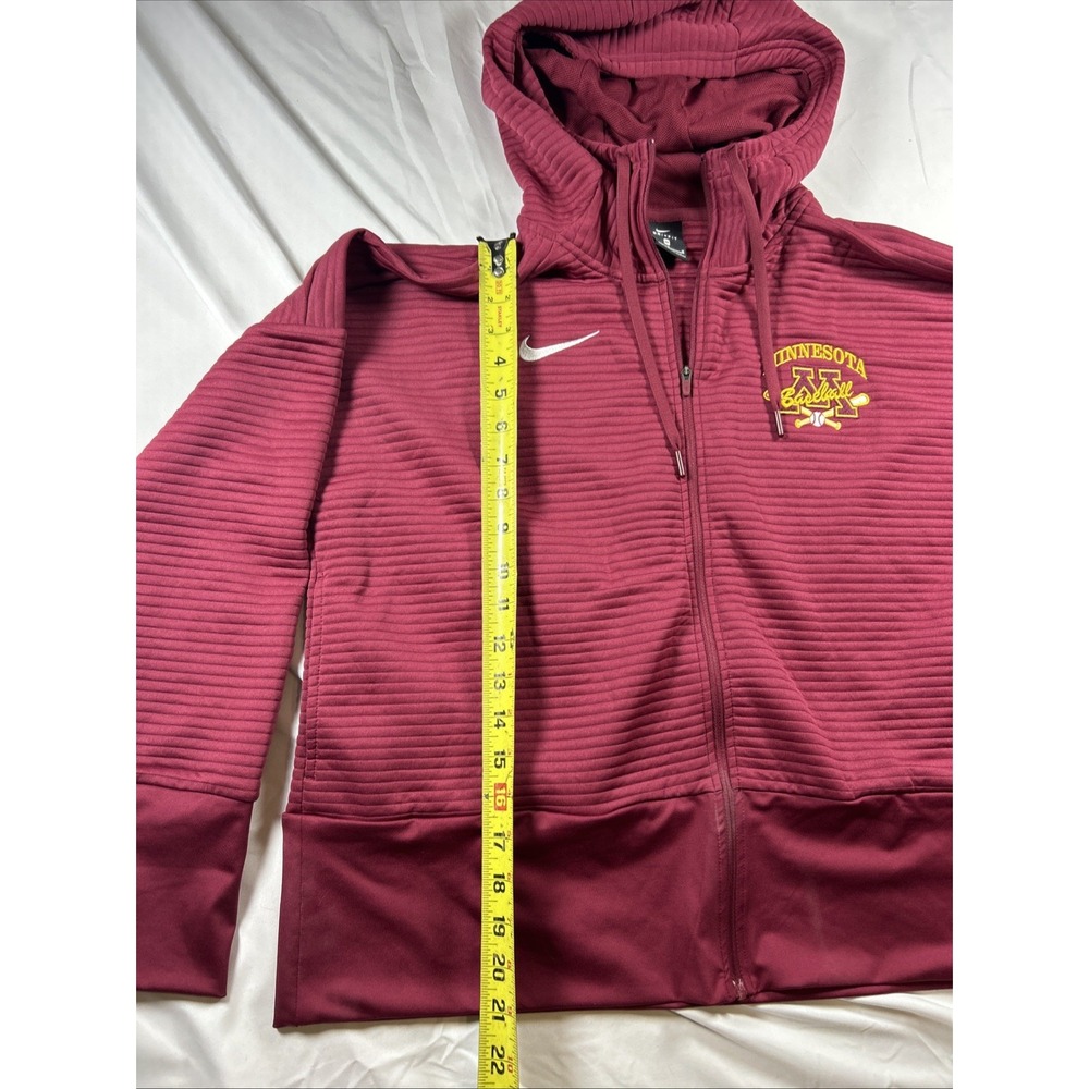 Nike Minnesota Golden Gophers Dri-FIT Full Zip Baseball Maroon Men's Medium - Picture 4 of 7